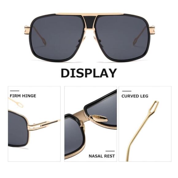 Men’s Aviator Sunglasses - Picture 5 of 5